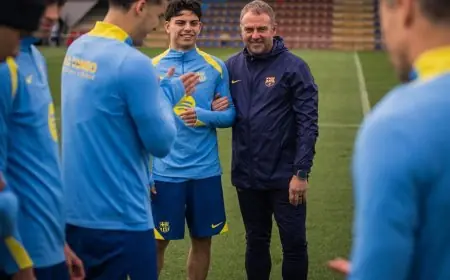 تشكيلة برشلونة تضم وجهاً جديداً أمام إشبيلية ولامين يامال يجلس على مقاعد البدلاء