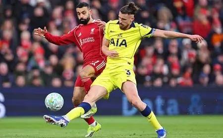 ليفربول يعاني من التعادل مع توتنهام في الدوري الإنجليزي الممتاز