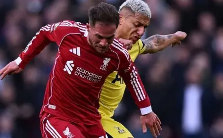 توتنهام يوقف انتصار ليفربول بهدف قاتل لريتشارليسون