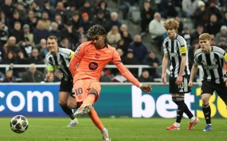 تعرف على موعد مباراة برشلونة ونيوكاسل المثيرة في دوري أبطال أوروبا