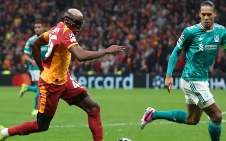 تعرف على توقيت مواجهة ليفربول وغلطة سراي في دوري أبطال أوروبا