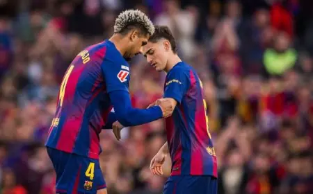 غافي يُعبّر عن امتنانه لزملائه في برشلونة ويتناول تفاصيل علاقته بالمدرب فليك