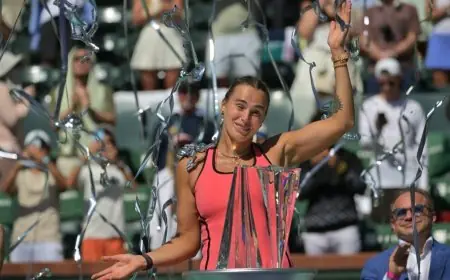 سابالينكا تتوج بلقب إنديان ويلز بفوز ملحمي على ريباكينا