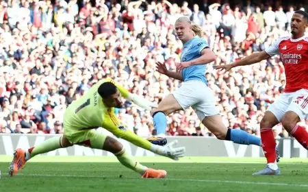 التشكيلة المتوقعة لمواجهة أرسنال ومانشستر سيتي في نهائي كأس الرابطة الإنجليزية