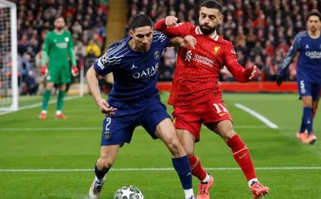 لاعب ليفربول السابق يعبّر عن قلقه من هزيمة تاريخية 10-0 ضد باريس سان جيرمان