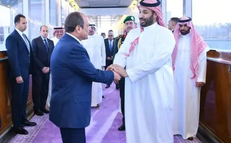 فيديو ملخص لزيارة الرئيس السيسي التاريخية إلى البحرين والسعودية