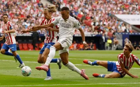 كيليان مبابي يشارك كبديل في الديربي وبراهيم دياز يقود تشكيلة ريال مدريد أمام أتلتيكو مدريد