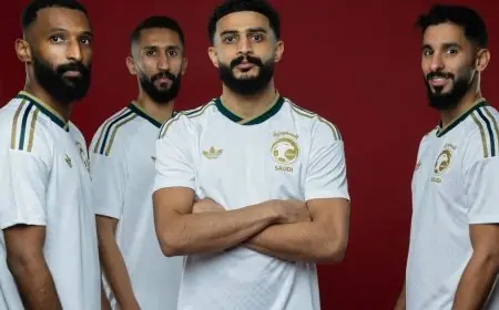 الشماغ السعودي يضفي أناقة على القميص الأبيض لمنتخبنا في مونديال 2026