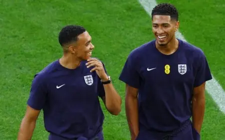 جود بيلينغهام هل كان السبب في إقصاء ألكسندر أرنولد من تشكيلة منتخب إنجلترا