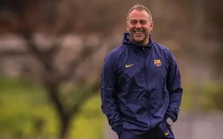 فليك يحصد العلامة الكاملة كأفضل مدرب في الليغا لشهر مارس