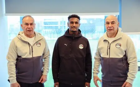 حسام حسن يعبّر عن سعادته بانضمام هيثم حسن إلى منتخب مصر