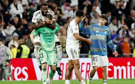 لونين يحقق إنجازًا تاريخيًا كأول قائد أوكراني لريال مدريد في الليغا