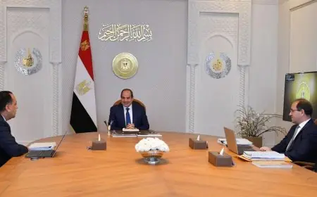 السيسي يعقد اجتماعاً مع مدبولي ووزير المالية لمناقشة مقترحات زيادة الأجور