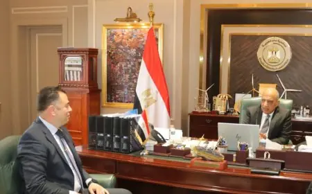 وزير الكهرباء يراقب تقدم مشروع محطة الضبعة النووية لربطها بالشبكة القومية للكهرباء