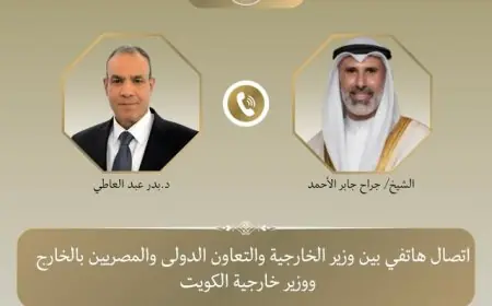 عبد العاطي يثني على استجابة الكويت السريعة لمذكرة السفارة المصرية بشأن فؤاد الهاشم