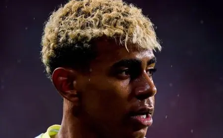 سبب غياب لامين يامال عن تدريبات إسبانيا قبل مباراة مصر