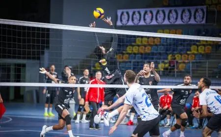 فوز مثير لرجال طائرة الأهلي على الطيران في دوري السوبر