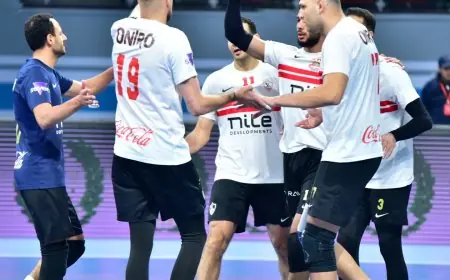 الزمالك يحقق انتصاراً ساحقاً بثلاثية نظيفة على القناة في الجولة قبل الأخيرة من دوري الطائرة