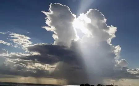 توقعات الطقس: السحب الرعدية تبدأ بالهطول والأقمار الصناعية تكشف عن موجة من الأمطار والثلوج في مصر