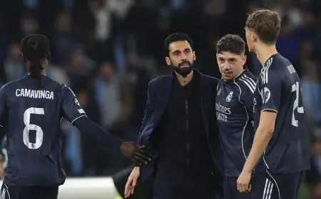 ألفارو أربيلوا يبتكر طريقة جديدة لتحفيز لاعبي ريال مدريد بعد الانتصارات