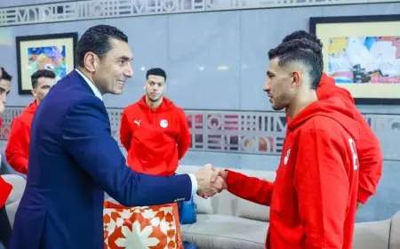 منتخب مصر يصل إلى جدة لمواجهة نارية ضد السعودية في مباراة ودية