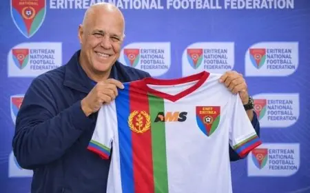 هشام يكن يقود إريتريا لتحقيق انتصار تاريخي في تصفيات كأس أمم أفريقيا وتهزم إسواتيني