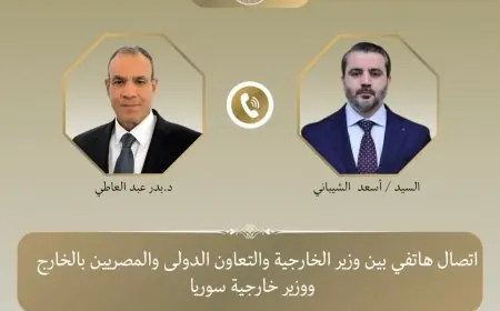 مباحثات هاتفية بين وزيري الخارجية لتعزيز العلاقات بين سوريا وبلادنا