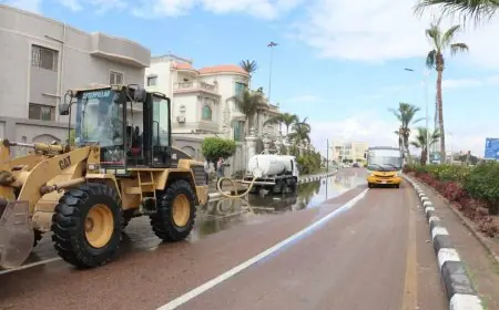 أجهزة المدن الجديدة تزيد جهودها لمواجهة مياه الأمطار والتصدي لموجة الطقس السلبية