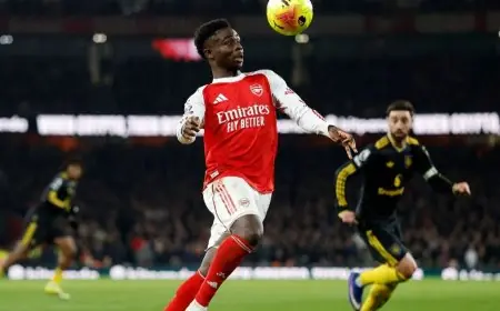 اكتشف الأسباب وراء تراجع أداء بوكايو ساكا نجم فريق أرسنال