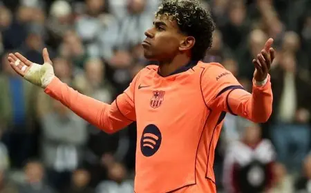 تحول مذهل في مركز لامين يامال وميركاتو برشلونة