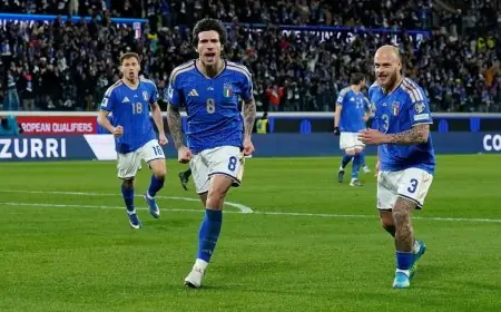 إيطاليا تهزم أيرلندا الشمالية وتقترب من التأهل لكأس العالم