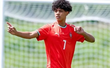 نجل كريستيانو رونالدو يبدأ تدريباته المثيرة مع فريق ريال مدريد