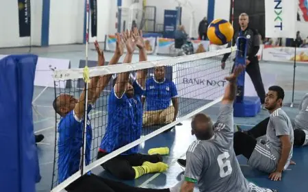 بورسعيد تستضيف الحدث الرياضي الأول لدوري الطائرة البارالمبية