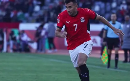 مواجهة مصر والسعودية تريزيجيه يعزز بفوز الفراعنة بالهدف الثاني