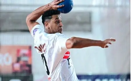 الزمالك يتفوق على طلائع الجيش في دوري المحترفين لكرة اليد