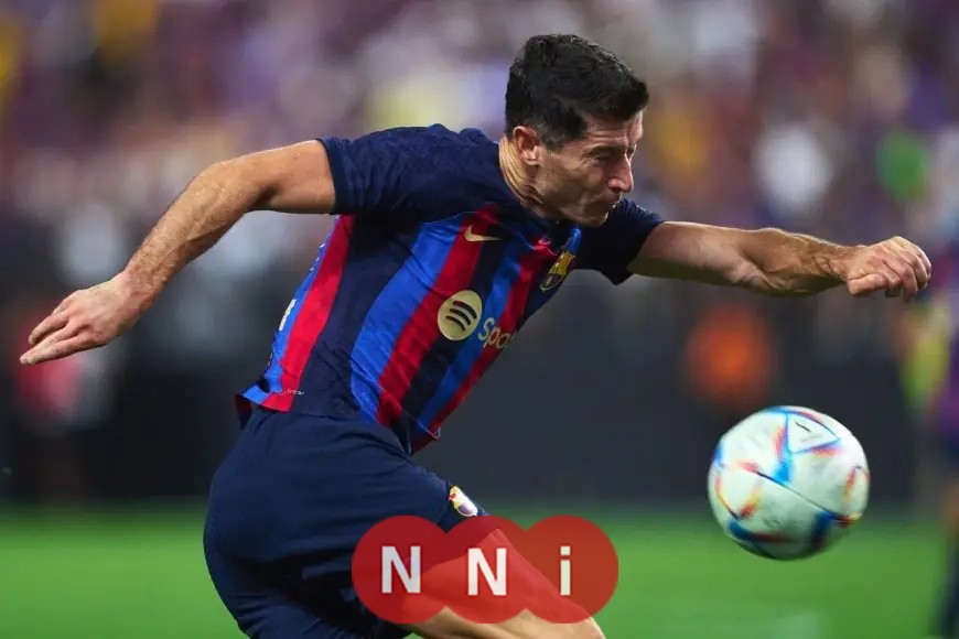 برشلونة يكشف عن غياب ليفاندوفسكي في مباراة أتلتيكو مدريد بسبب الإصابة