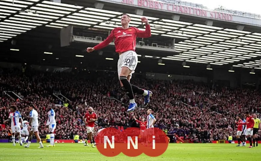 مانشستر يونايتد يتألق بفوز ثمين على كريستال بالاس بثنائية في الدوري الإنجليزي