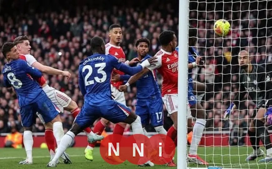 حماس الشوط الأول: أرسنال وتشيلسي يتعادلان بهدف لكل منهما