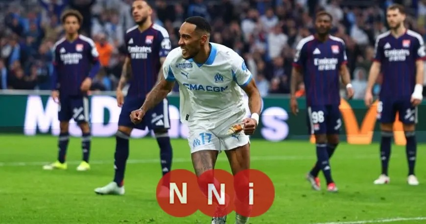 أوباميانغ يشعل الملعب بفوز مارسيليا المثير على ليون برغم هدايا إندريك