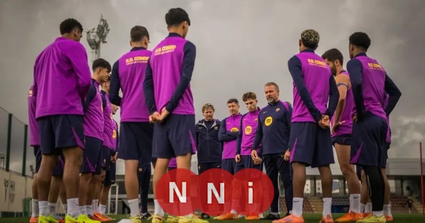 فليك ينتقد غافي ويامال ويعقد اجتماعاً لمدة 20 دقيقة مع الفريق