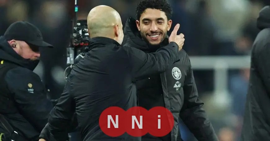 جوارديولا يكشف سر اعتذاره عقب الهدف الرائع لعمر مرموش