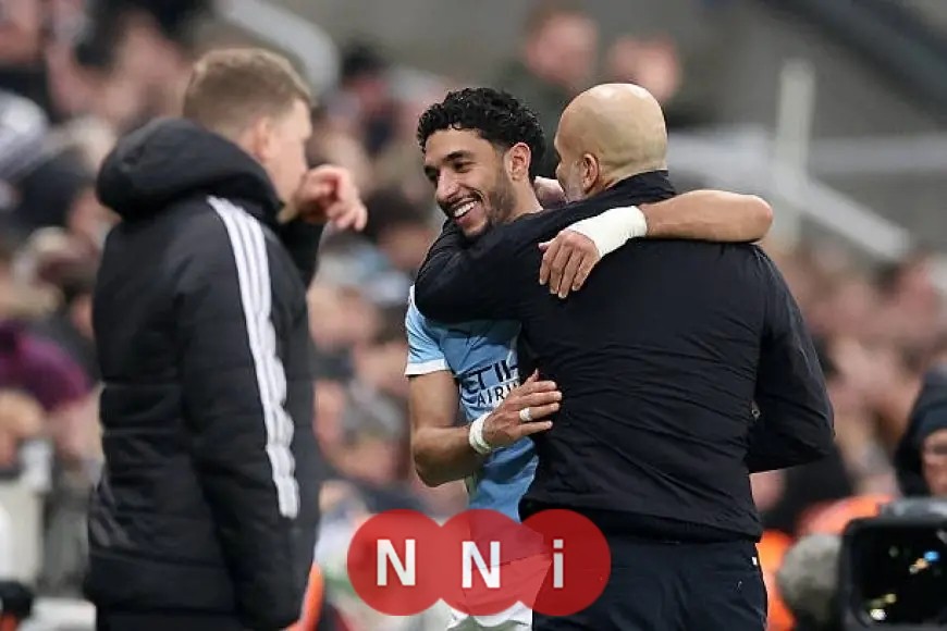 جوارديولا يعبر عن سعادته بتألق مرموش بثنائية مذهلة أمام نيوكاسل