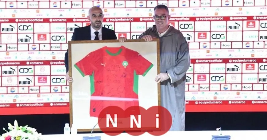 الركراكي يكشف سبب عدم صعوده للمنصة خلال حفل تقديم محمد وهبي