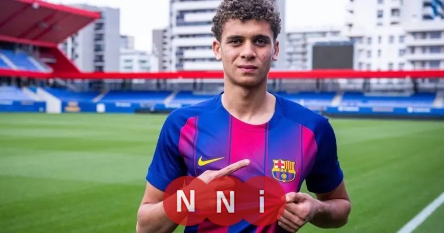 حمزة عبد الكريم يشارك لأول مرة كأساسي مع ناشئي برشلونة