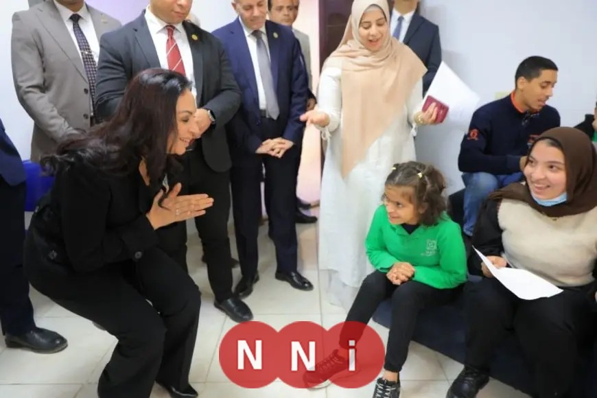 وزيرة التضامن الاجتماعي تزور مطبخ الملائكة وتستكشف أنشطة هوب أكاديمي لذوي الإعاقة في الشروق