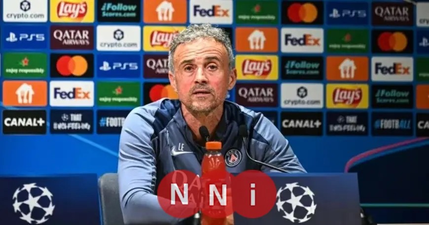 إنريكي مدرب باريس سان جيرمان يتحدى تشيلسي في المؤتمر الصحفي