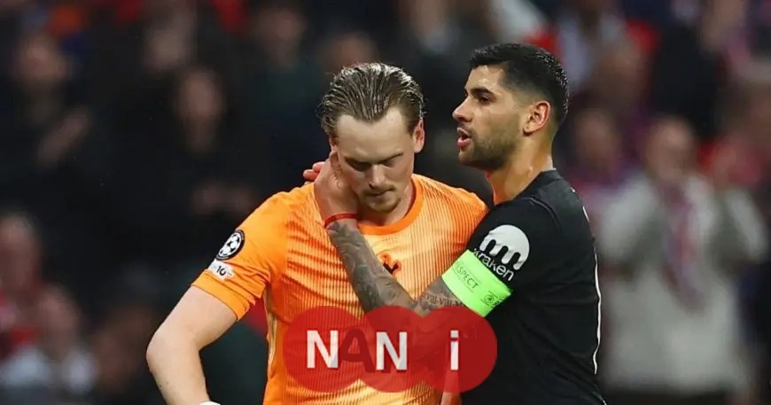 حارس توتنهام يخرج بعد 17 دقيقة بسبب خطأين فادحين أمام أتلتيكو مدريد