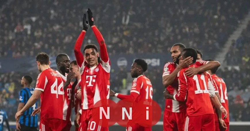 هجوم بايرن ميونيخ يسجل تاريخاً جديداً بعد سداسية أتالانتا