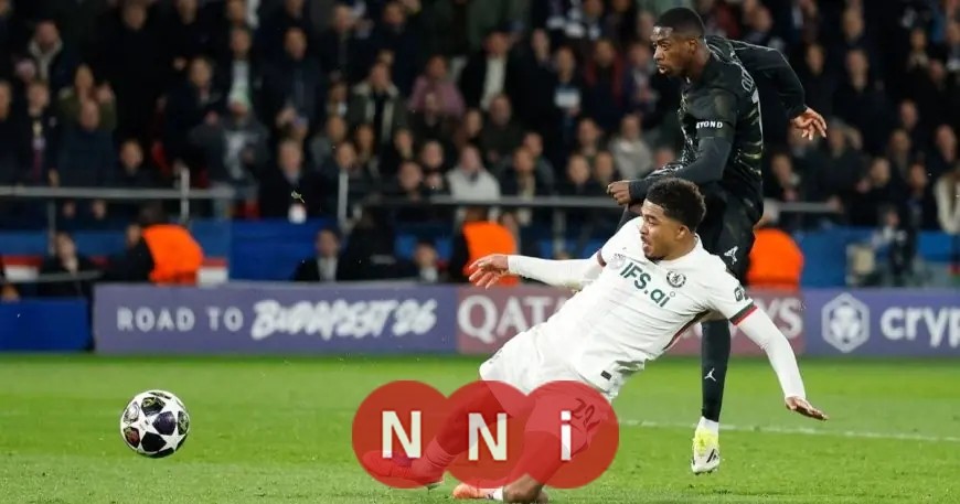 ديمبيلي يقود باريس سان جيرمان للتفوق على تشيلسي في الشوط الأول