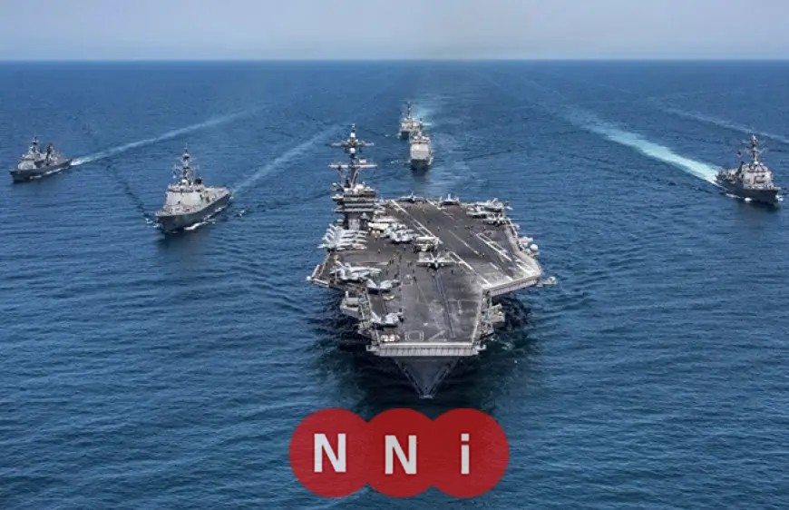 الحرس الثوري الإيراني يعلن استهداف الأسطول الأمريكي الخامس بصواريخ ومسيرات دقيقة